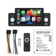Z61 Din 5 Inch Car Radio Car Stereo Bluetooth MP5 Player with for CarPlay Android Auto TF USB FM Touch Screen