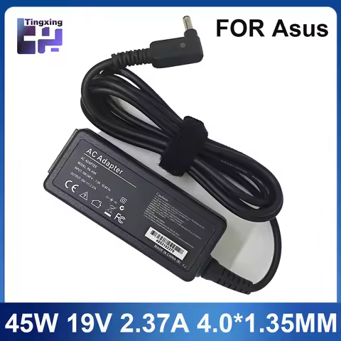 AC Adapter 45W 19V 2.37A 4.0*1.35mm Laptop Charger Adapter For Asus Zenbook UX305 UX21A UX32 X201E X