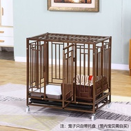 Dog cage small dog indoor with toilet dog fence large dog home teddy cage medium dog pet cage