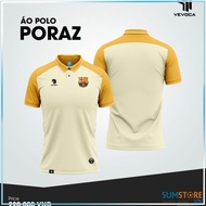 Áo Thun Polo Di Chuyển Barca - Vải Thun Thể Thao Thời Trang Dòng Poraz Cao Cấp