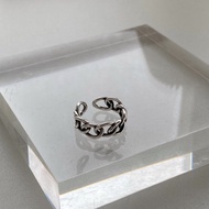 5percent|R18:: Distressed Twist Ring