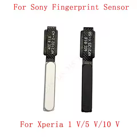 Fingerprint Sensor Button Flex Cable For Sony Xperia 10 V 5 V 1 V Touch Scanner Repair Parts
