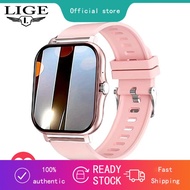 LIGE Jam Tangan Smart Watch Women Original Fashion Bluetooth Waterproof Smart Watch Women Men