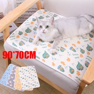 Summer Pet Cooling Pad Latex Ice Silk For Dog 90x70cmcat Bed Mattress