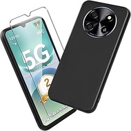 Xiangyun Mobile Phone Case for OSCAL Tiger 8 Case with 1 Piece Tempered Glass Protection Protective 