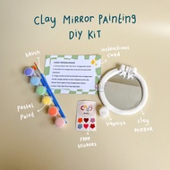 Clay Mirror Painting DIY Kit