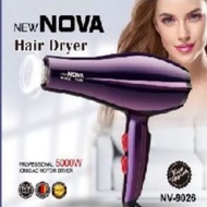 Hair Drayer New Nova 9026 Large Folding Hair Dryer Jumbo Hair Drayer Hair Dryer 9026