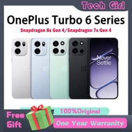 OnePlus Turbo 6 Snapdragon 8s Gen 4 /OnePlus Turbo 6V Snapdragon 7s Gen 4 | 6.78" 165Hz 9000mAh 80W
