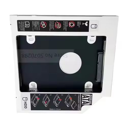 2nd 2.5 HDD Hard Drive Optical bay Caddy Adapter for MSI GE603 GE620 GE700 FX700 FX720 CX61 GX60 GP6