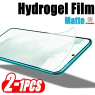 Samsung S25Ultra S25Plus 2Pcs 800D Matte Frosted Soft Hydrogel Film For Samsung Galaxy S25 S24 S23 P
