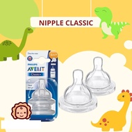 2 Pcs Teat Avent Natural dan Classic Philips / Dot Avent / Nipple Avent ORIGINAL
