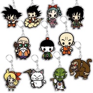 Dragon Ball Master Roshi Krillin Kin Great Ape Bulma Yancha Mica Selfmade Cartoon Anime keychain Toy