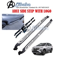 Perodua Aruz Door Step Side Step Running Board With Aruz Logo