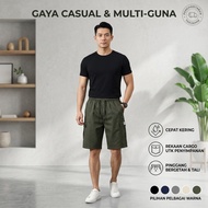 Men Multi-Pocket 17cm Shorts, Men's Work Shorts, Summer Shorts, Large Size Work Shorts, Suitable for