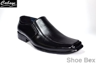 Cabaye รองเท้าหนังผู้ชาย รองเท้าคัทชู CA901 - Black