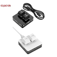 [tishita] Copy and Paste 2 Key Keyboard USB Mini Keyboard 2 Keys 2 Key Programming Keyboard for Audi