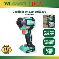 DCA ADPL208 Cordless Impact Drill 20V /Dca Cordless Drill/Battery Drill Impact/Mesin Drill/Impact Dr