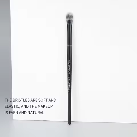 Makeup Brush Pro Black Eye Shadow Brush SEP #13 Flat slightly Tapered Eyeshadow Blending Cosmetic Br