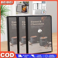 A4 Restaurant Menu Book Transparent Restaurant A4 Menu Cover Protective Arm Protector Restaurant Men