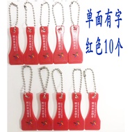 Yixi Candy Color Plastic Lottery Scratch Card Knife Scraper Lottery Scraper Body Color Top Scratch F