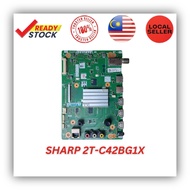Sharp 2T-C42BG1X Mainboard Pcb Board QPWBXG985WJN1