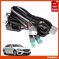Relay Wire Harness H4 9003 H4 Wiring Harness Kit with High Heat Ceramic Plugs [freeplus.my]