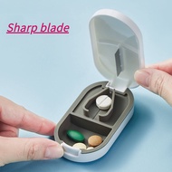 Pill Cutter Pill Cutter with Divide Medicine Segmentation Cutter Storage Pill Portable Pill Box Medi