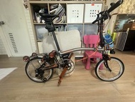 Brompton 摺車 橙色配件
