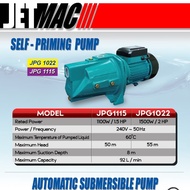 Jetmac Self Priming Water Pump(Jpg1115/Jpg1022)