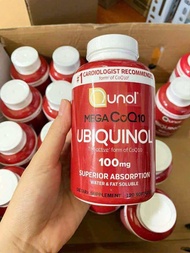 Bổ sung CoQ10 cho tim Ubiquinol Qunol Mega CoQ10 Ubiquinol 100mg 120 viên