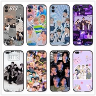 IPhone 5 5s 6 6s Pplus 7 8 7 Plus 8 Plus SE 2016 X XS Max BTS Soft black phone case