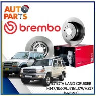 BREMBO TOYOTA DISC BRAKE ROTOR LAND CRUISER HJ47 / BJ60 / LJ78 / LJ79 / HZJ75 FRONT