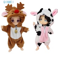QINMEI Doll Clothes DIY Toys Accessories 1/12 BJD GSC YMY Jumpsuit BJD Doll Clothes
