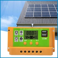 Charge Controllers For Solar Panels 30A PWM Solar Panel Controller Inverter Battery Intelligent Regu