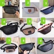 Original men's coach waist bag, men's belt bag chest bag