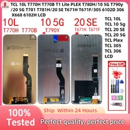 For TCL 10L T770H T770B T1 Lite PLEX T780H/10 5G T790y/20 5G T781 T781H/20 SE T671H T671F/305 6102D 
