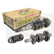 TOBAKI RACING GEAR BOX TRANSMISSION ASSY LC135-5S Y15ZR V2 (MODIFY 6 SPEED)