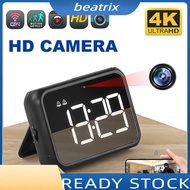 beatrix    4k Mini Clock Camera 1080p Wireless Wifi Camcorder Night Vision Motion Detection Security Surveillance Cam