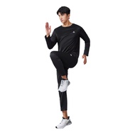PEAK Men's Sport Uniforms Set Tops and Pants - BLACK DF141037