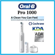 Oral-B Pro 1000 Rechargeable (1 Electric Toothbrush+1 toothbrush bristles) white