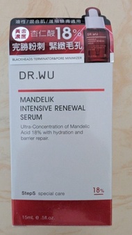 DR. WU 杏仁酸 18% Mandelik Intensive Renewal Serum 15ml