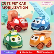 (Four-piece set)Excavator Toys for Kids Pull Back Tractor Toy Car Vehicles Toy Model gift for kids Boys Girls