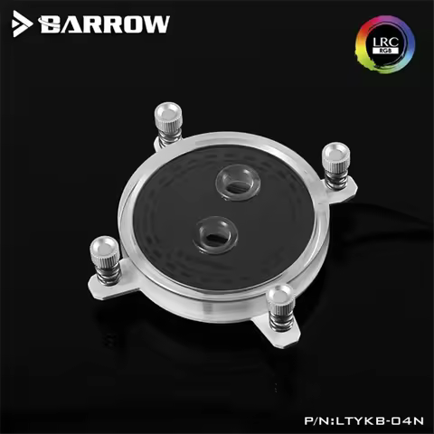 Barrow CPU Water Block For Intel LGA 115X(1150 1151 1155 1156) CPU Watercooler, Copper Bottom+ Acryl