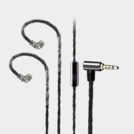 JCALLY JC16S Oxygen-free Copper Upgrade 5N OFC Wire 16 Core 2Pin 0.78mm MMCX Earphone 3.5mm Upgraded
