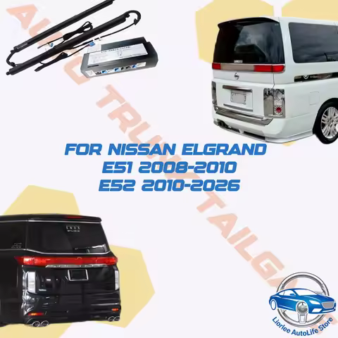 For Nissan Elgrand E51 E52 2008-2026 Car Power Trunk Lift Electric Hatch Tail Gate Strut Auto Rear D