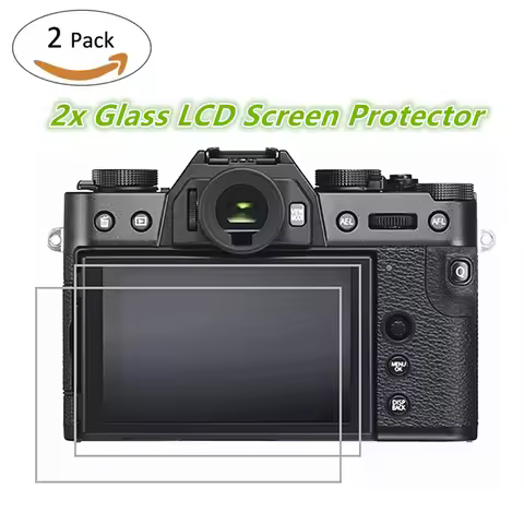 2x Glass LCD Screen Protector For Fujifilm Mini EVO X100VI X-T5 X-H2 XH2S XT30 III II XE4 XT4 XT3 XT