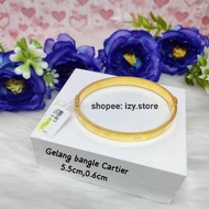 Gelang Cartier emas 375🔥