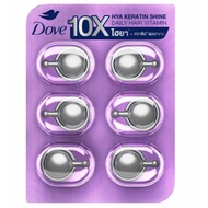 Dove Hya Keratin Shine Daily Hair Vitamin (Pack of 6)