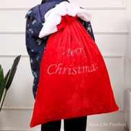 ⭐⭐Large Christmas Gift Bag Christmas Eve Apple Bag Santa Claus Large Backpack Gift Bag Candy Packing