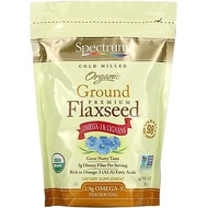 Spectrum Essentials, Organic Ground Premium Flaxseed, 14 oz (396 g)